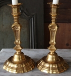 Pair of candlesticks 18th