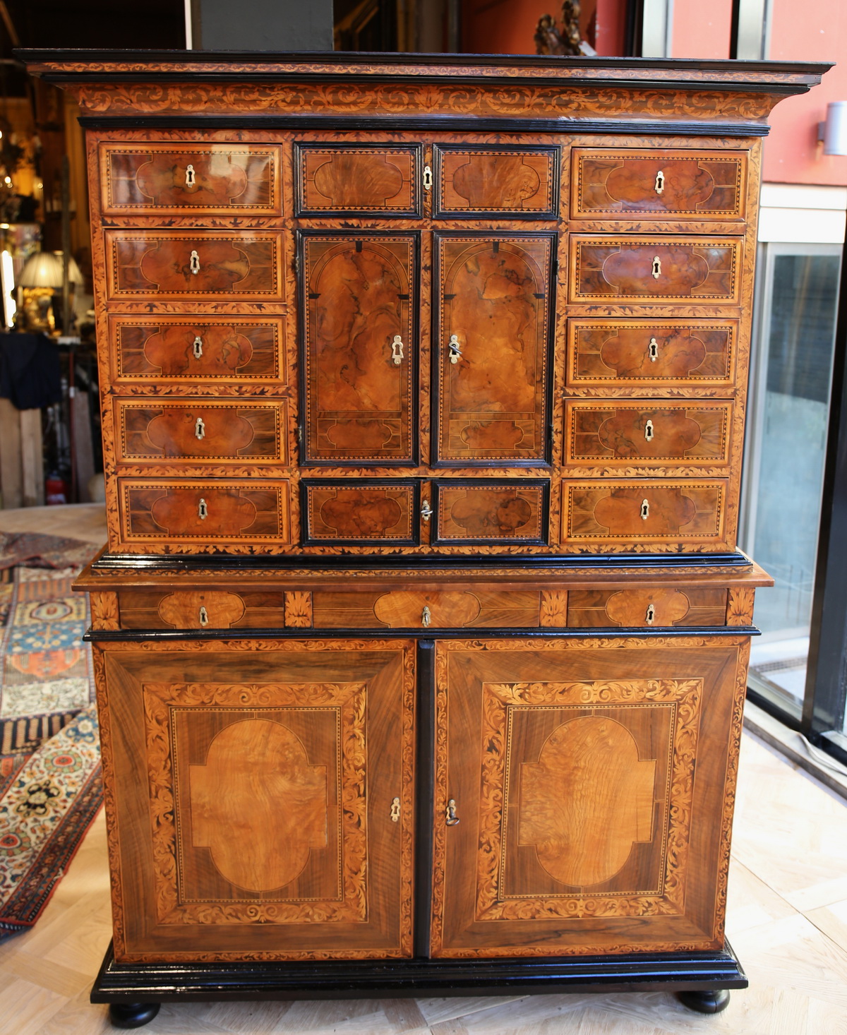 Armoire cabinet, Grenoble XVIIème
