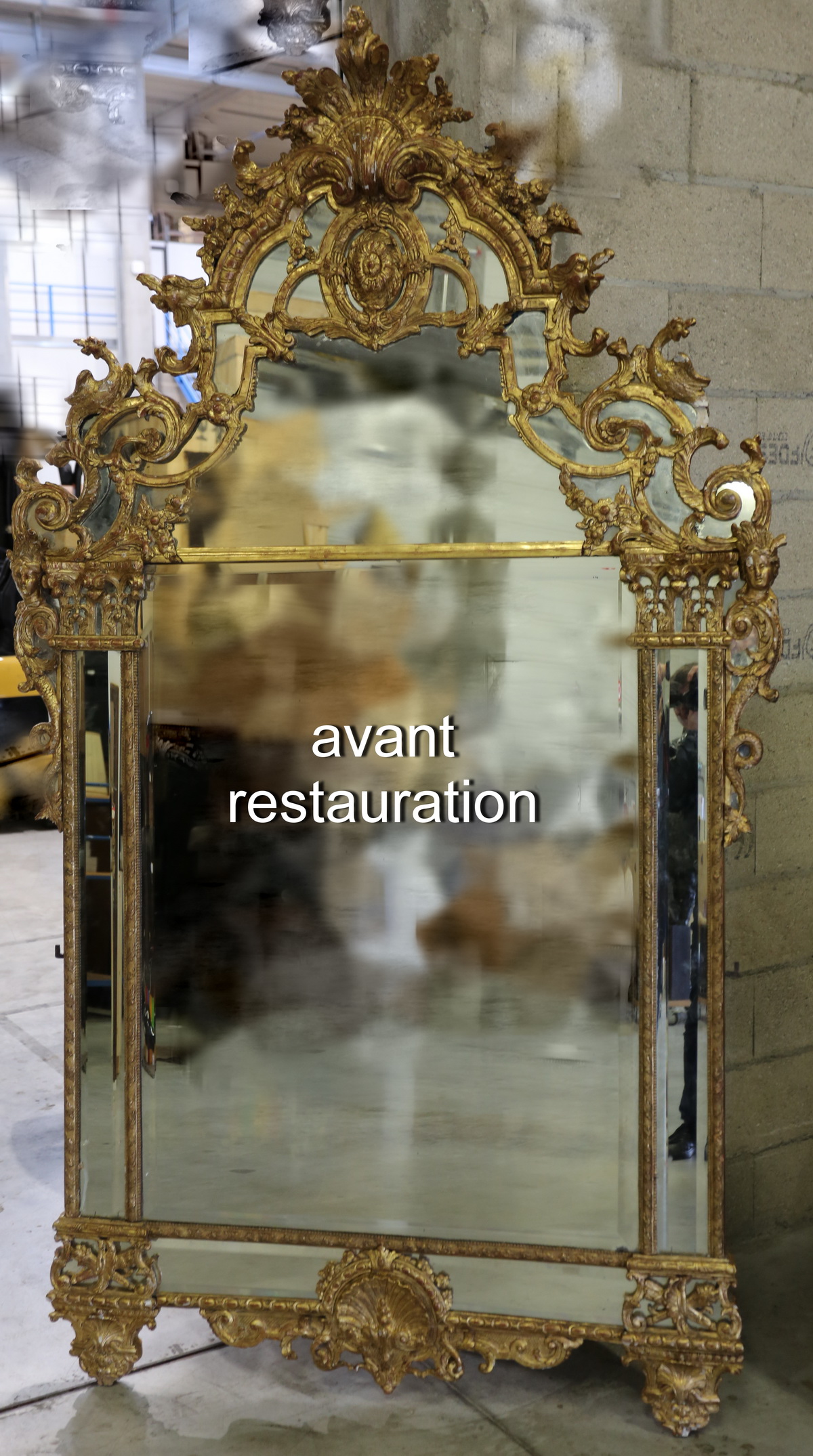 Miroir époque Régence