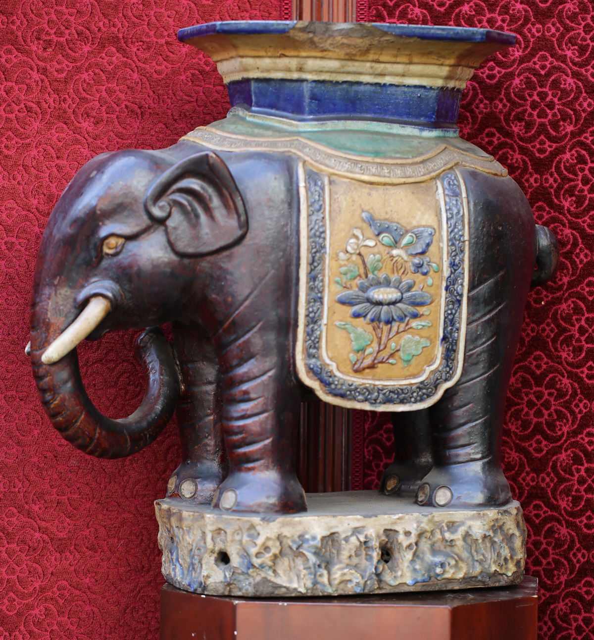 Paire de tabourets chine circa 1880