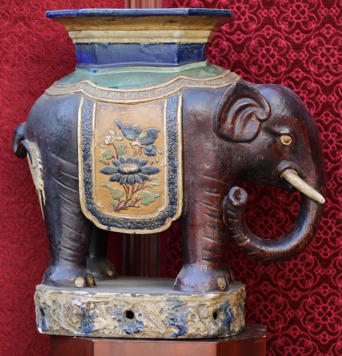 Paire de tabourets chine circa 1880