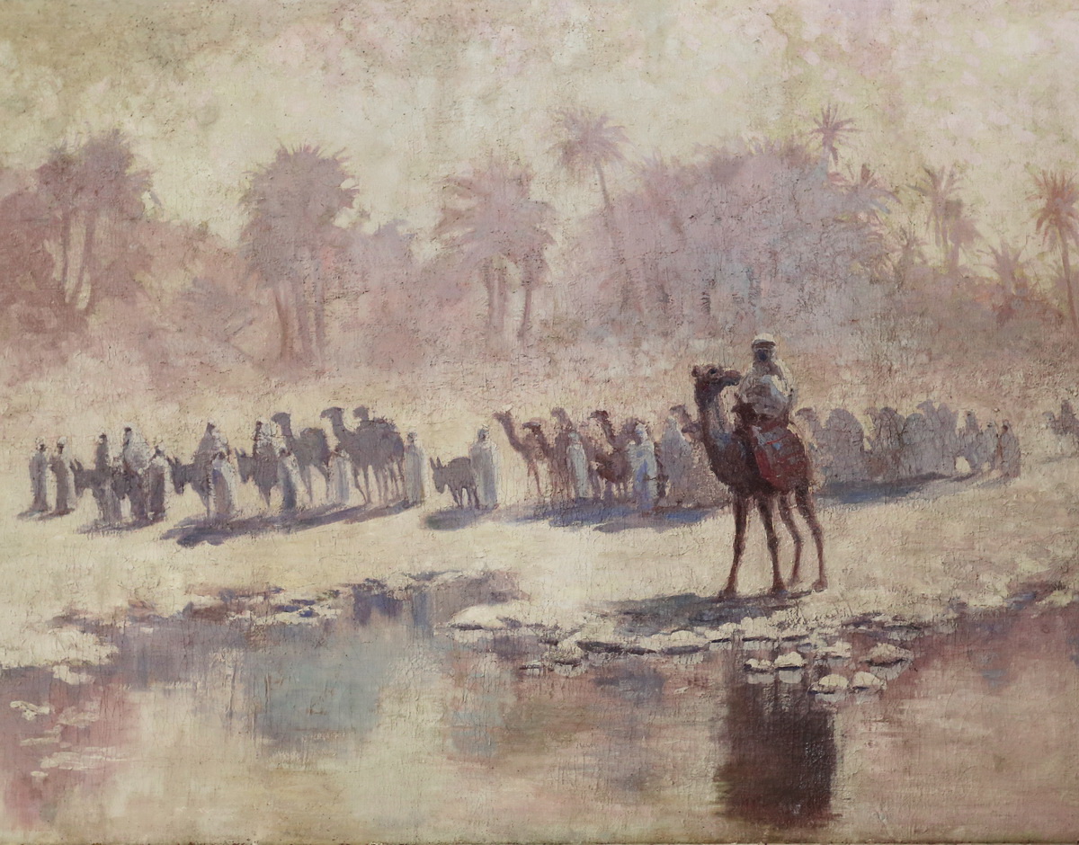 French, orientalist school, early 20th century