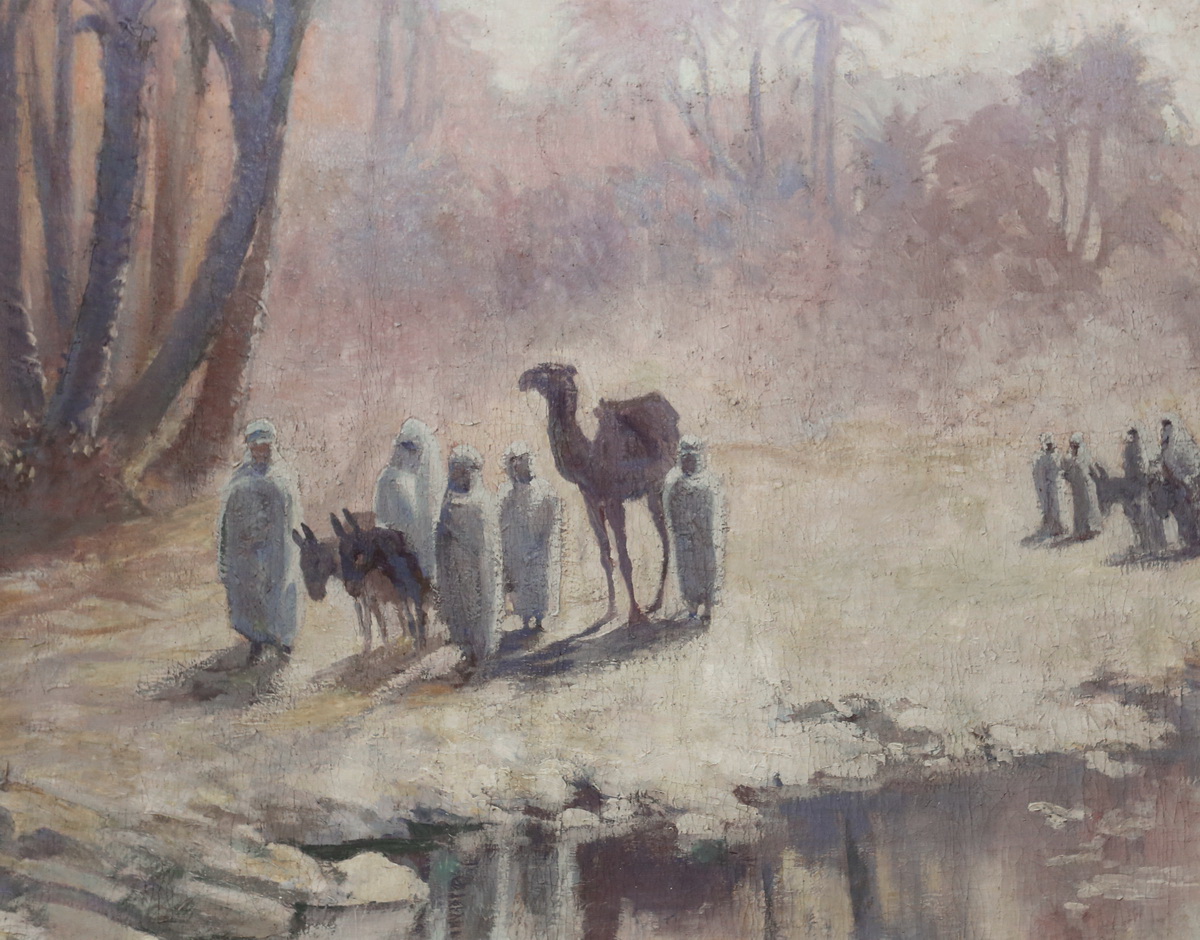 French, orientalist school, early 20th century