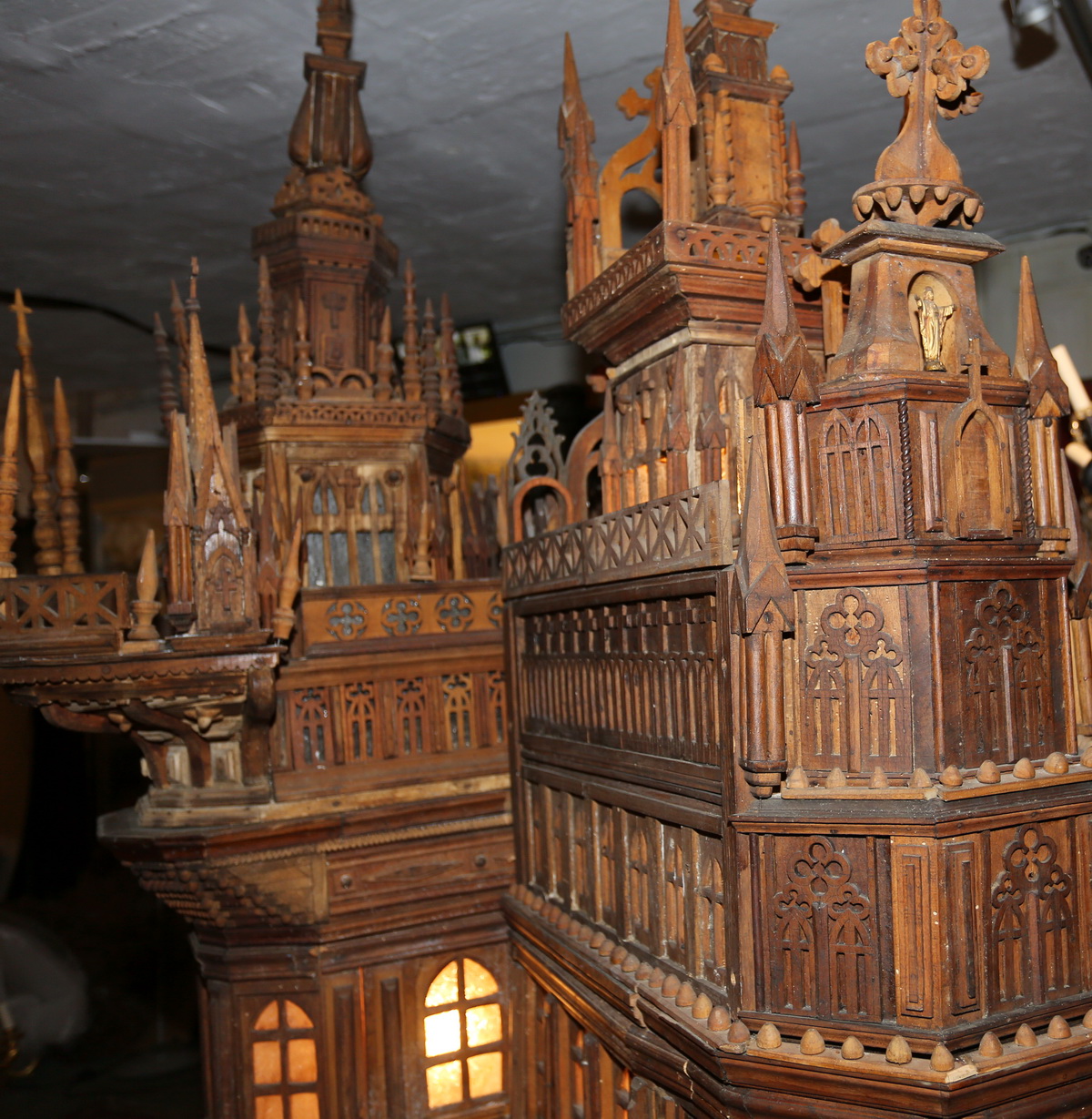 Model of monument circa 1880