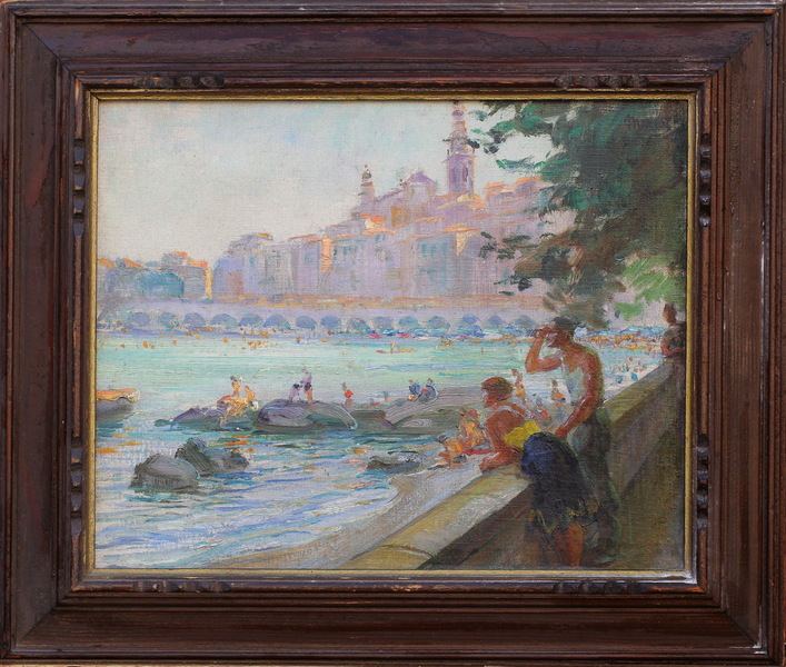 Ecole française XX, Mentons en 1962