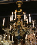 Chandelier neo-gothic style late XIXth