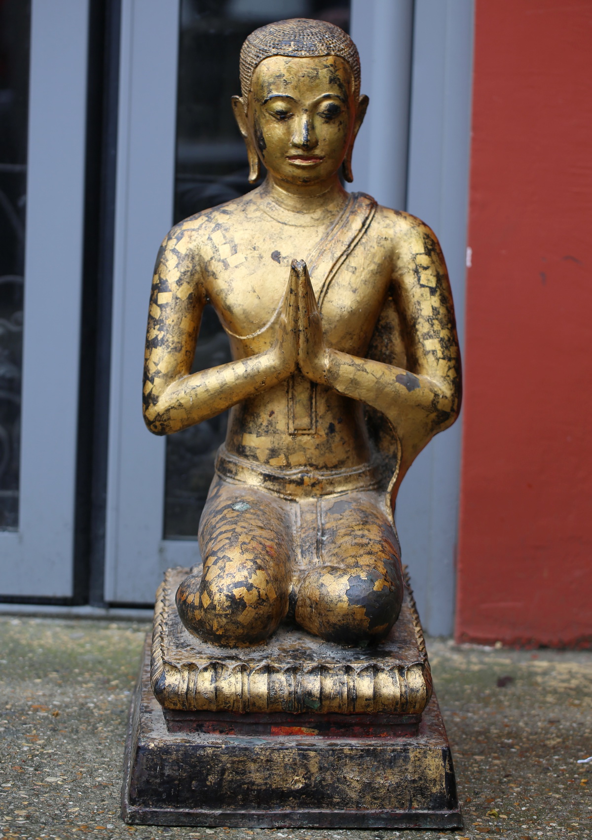 Siam late XVIII praying .