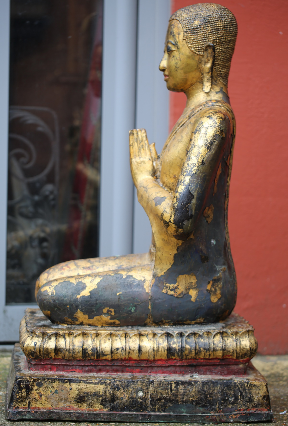 Siam late XVIII praying .