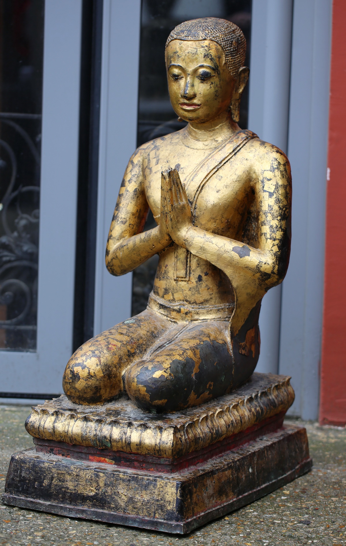 Siam late XVIII praying .