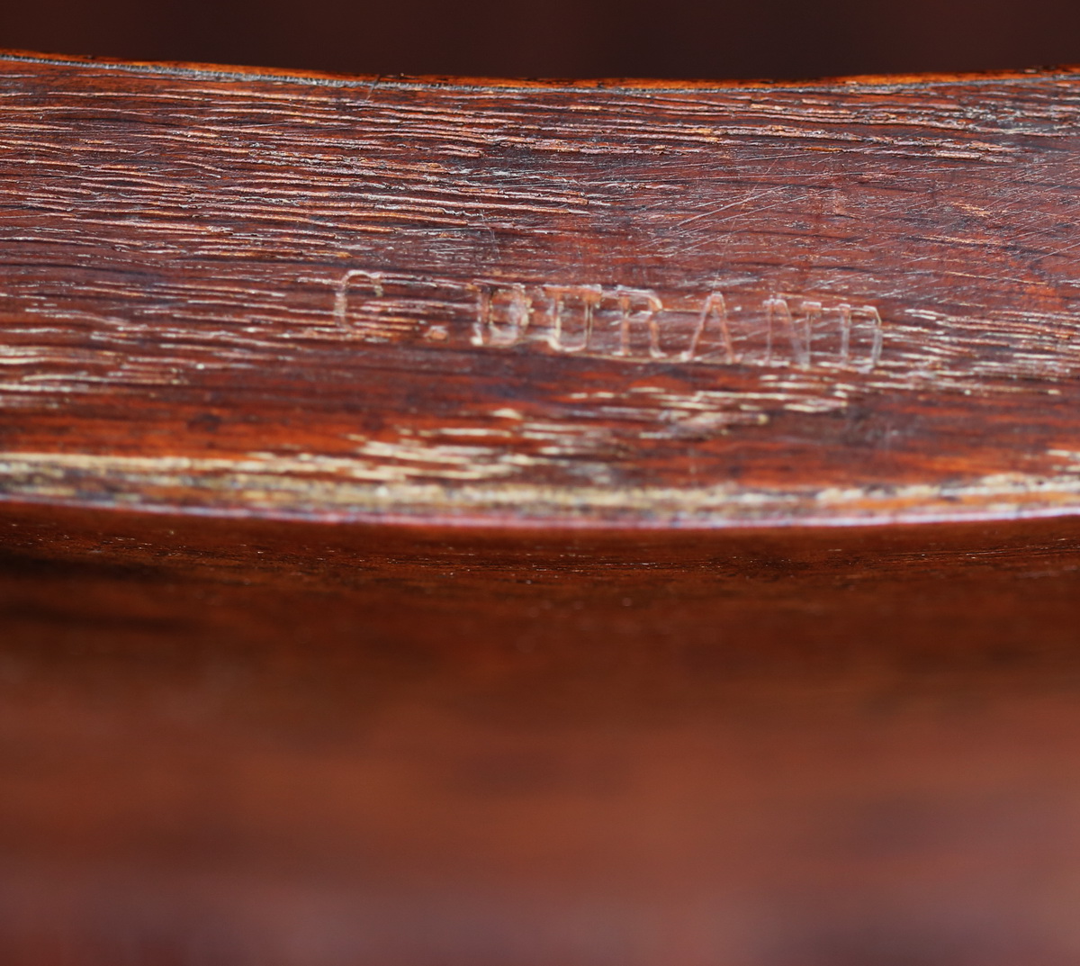 Louis XVI style pedestal table by DURAND