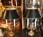 Paire de lampes style Louis XVI