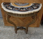 Louis XVI style console late nineteenth