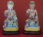 China XVIII pair of dignitaries