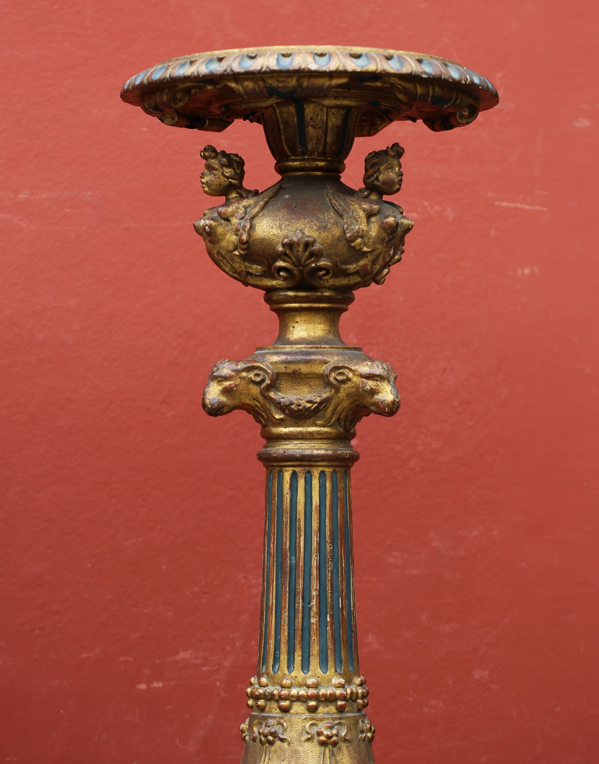 Pair of 19th century Italian torch holders