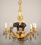 Lustre  l'lphant circa 1880