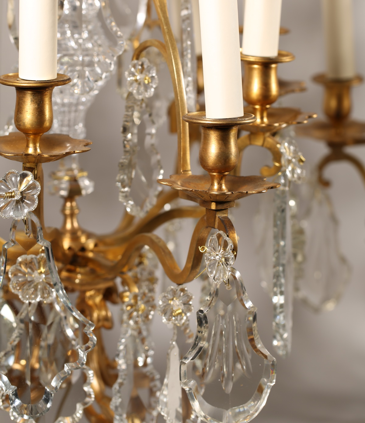 Paire de girandoles de style Louis XV circa 1880