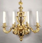 Regency style chandelier late 19th century