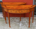 Pair of 19th century England consoles 