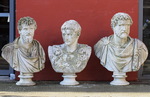 Busts of Roman emperors early 20th century 