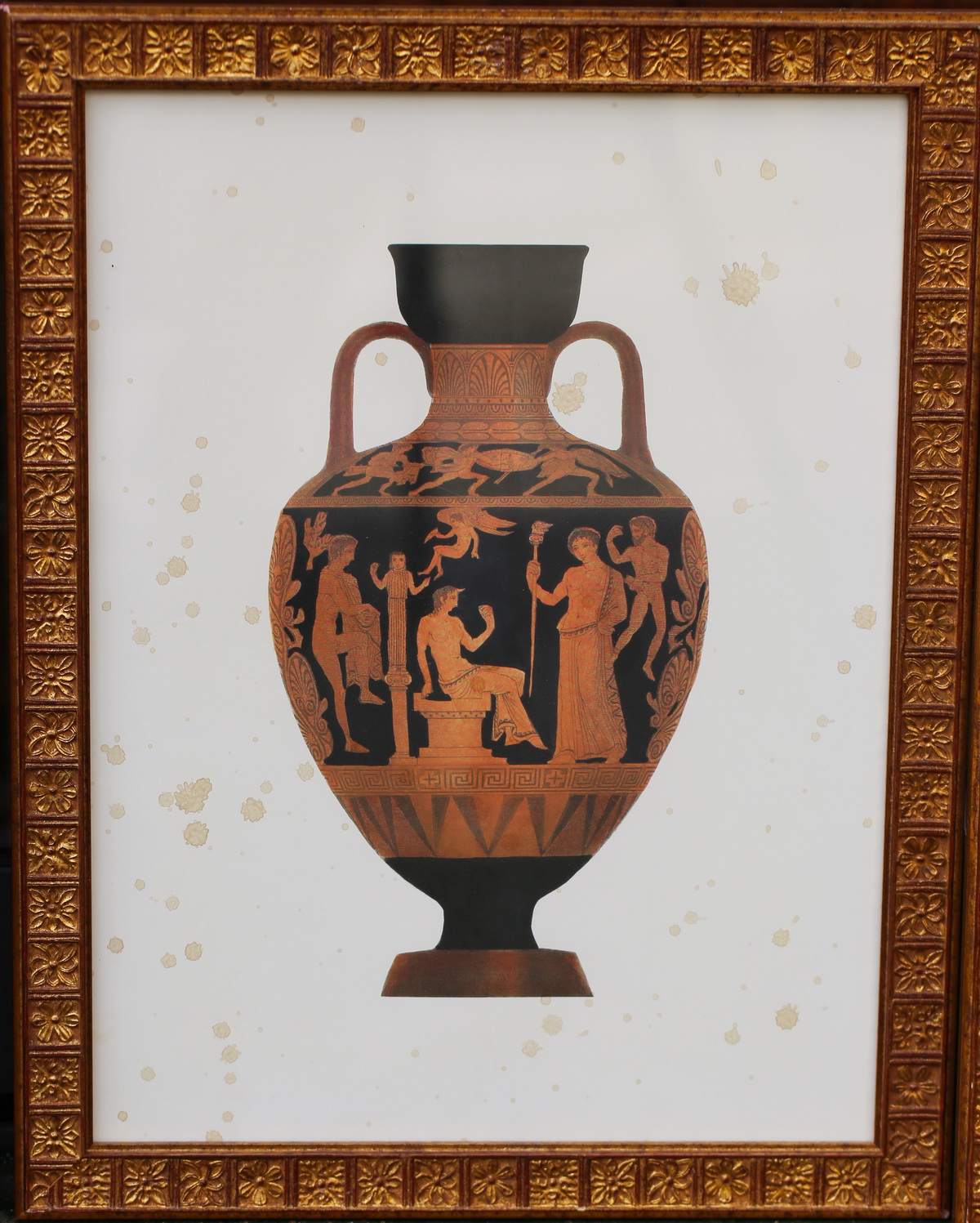 Engravings late nineteenth Greek vases.