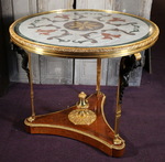 Pair of Directoire style pedestal tables circa 1940 