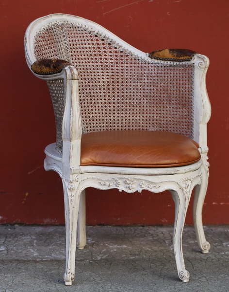 Fauteuil de bureau d'époque Louis XV