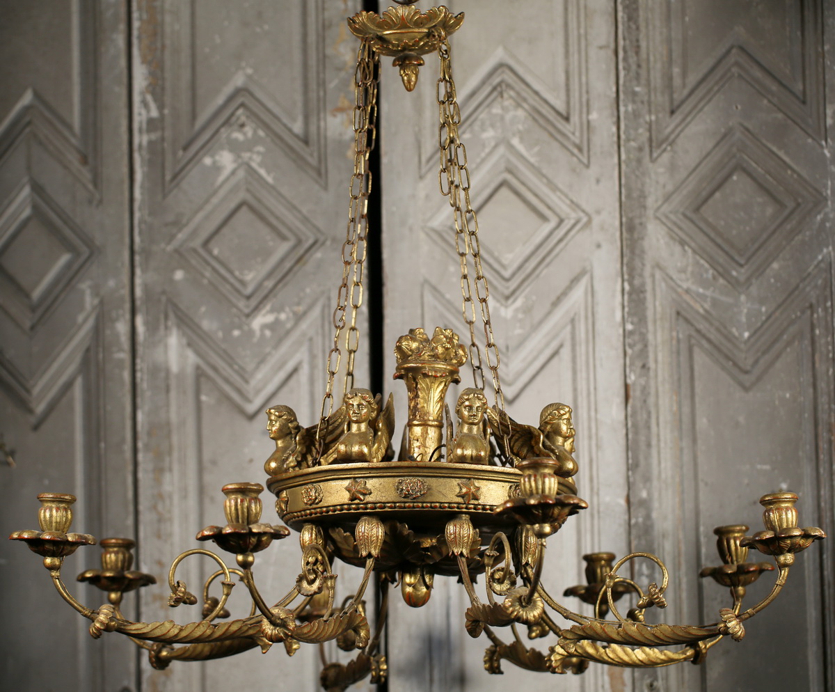 Austrian chandelier early 19th century 