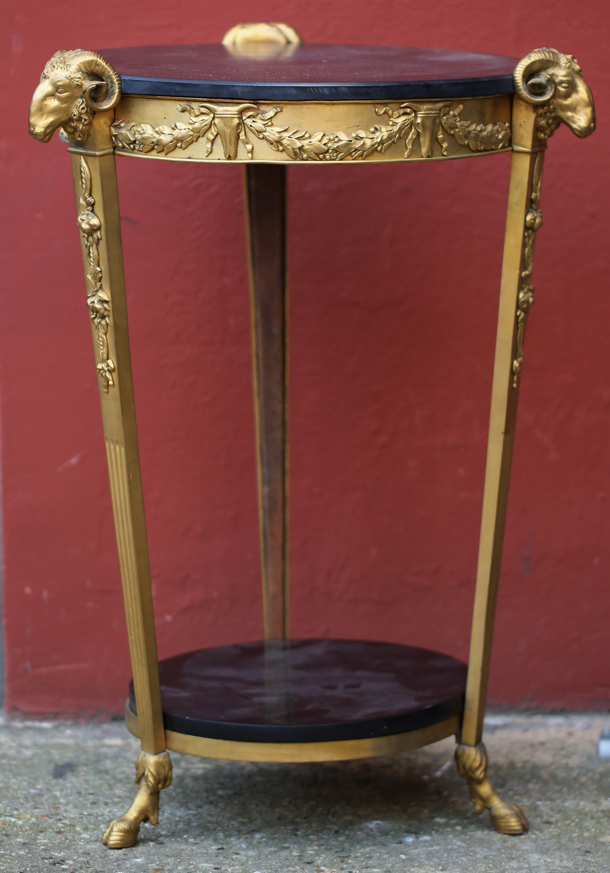 Louis XVI style pedestal table early twentieth 