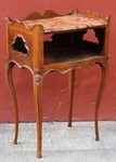 Louis XV walnut bedside table 