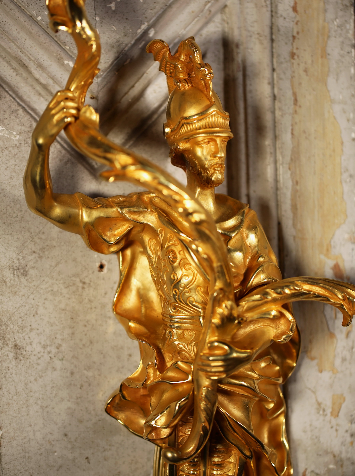 Pair of Regency style wall lights