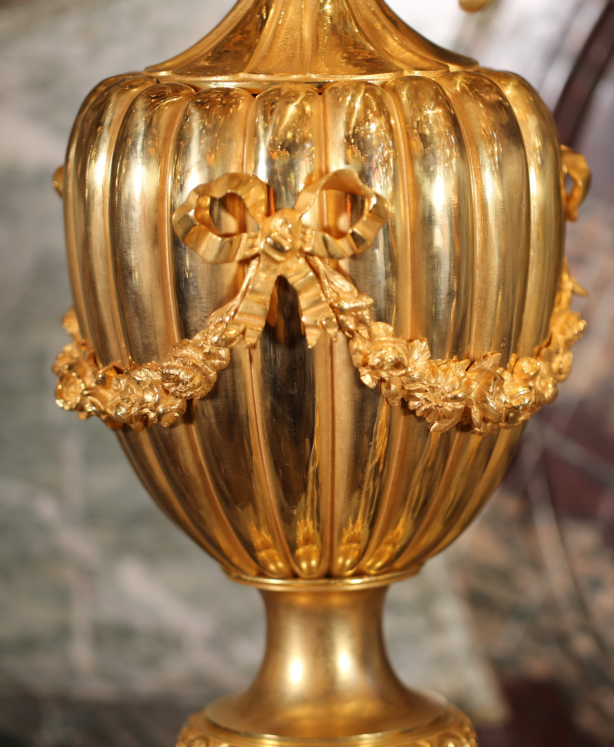 Pair of monumental candelabras circa 1850