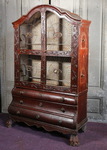 Holland late 18th century, small cage cabinet. 