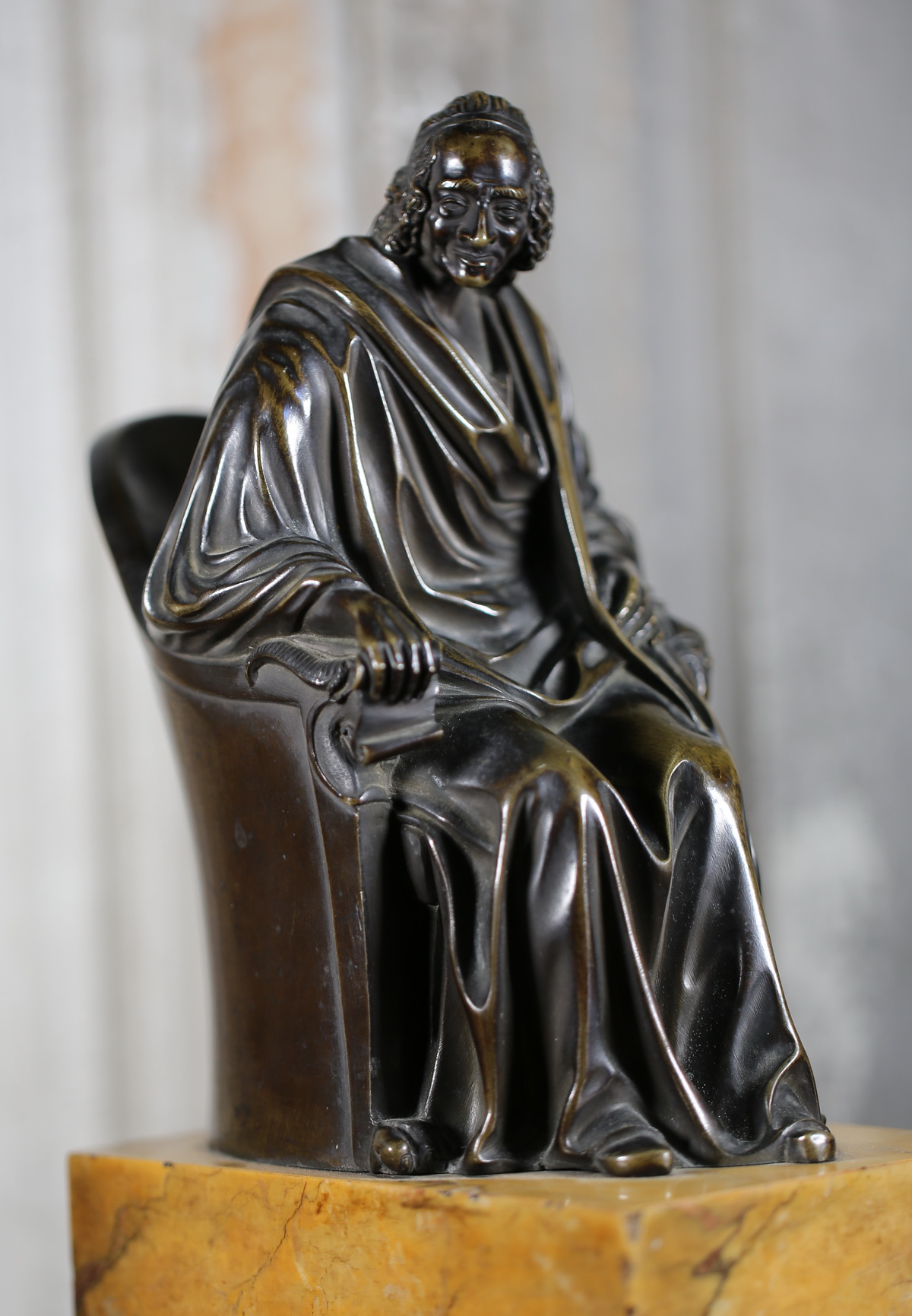 French School early 19th century, Voltaire and Rousseau