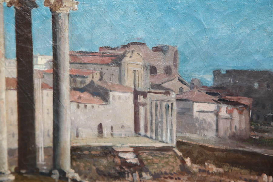 Italian school at the end of the XIXth