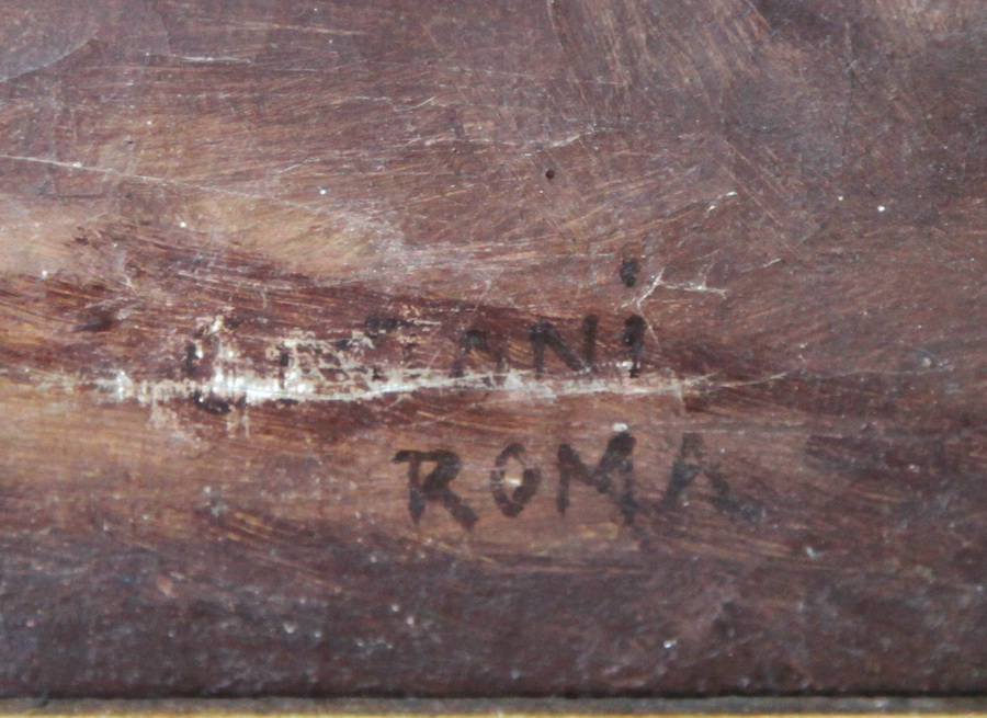 Italian school at the end of the XIXth