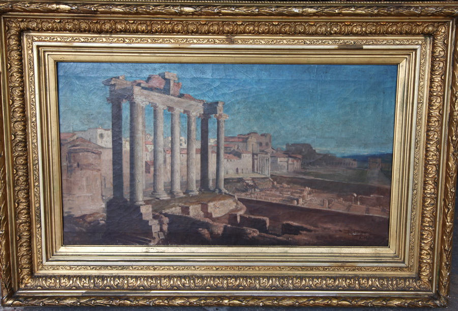 Italian school at the end of the XIXth