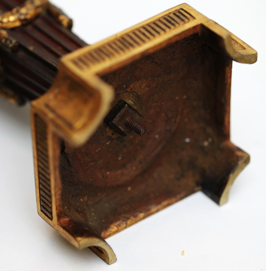 Pair of candlesticks cassolettes 18th