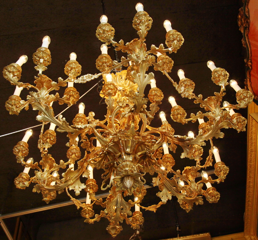 Important lustre circa 1850