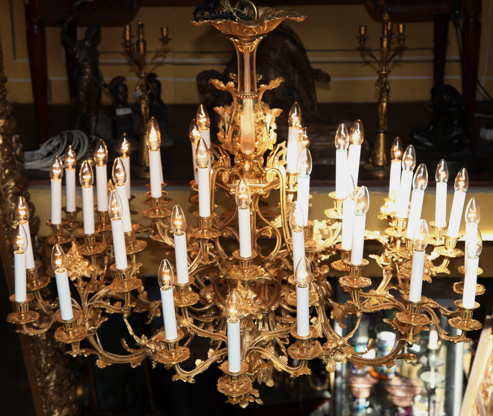 Important lustre circa 1850
