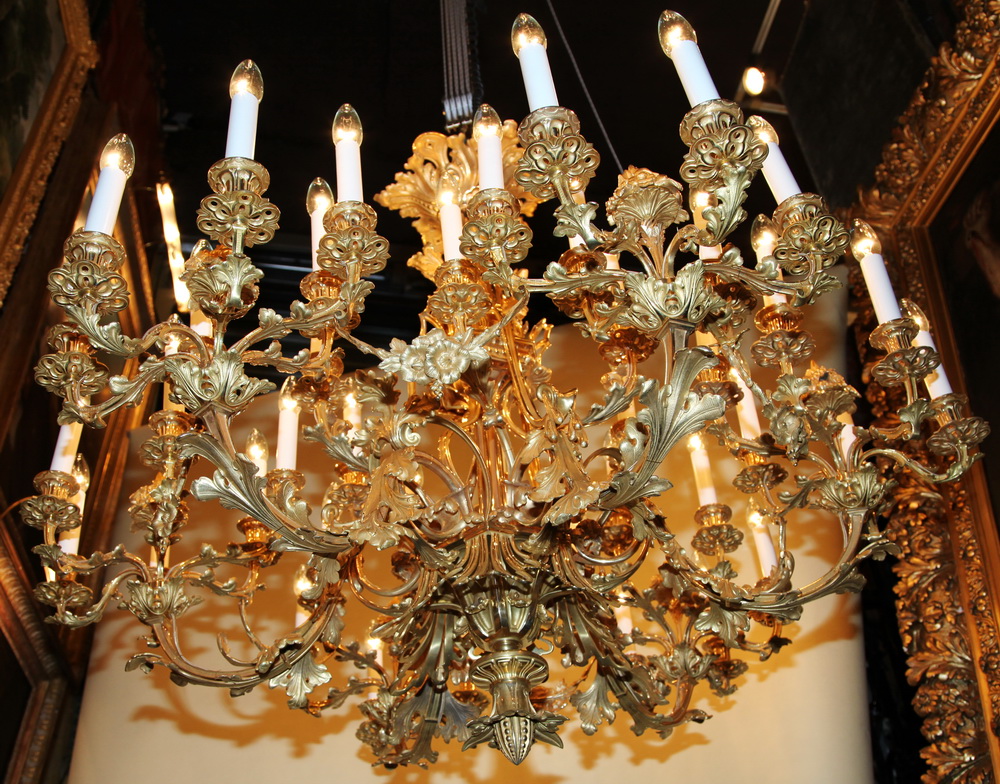 Important lustre circa 1850