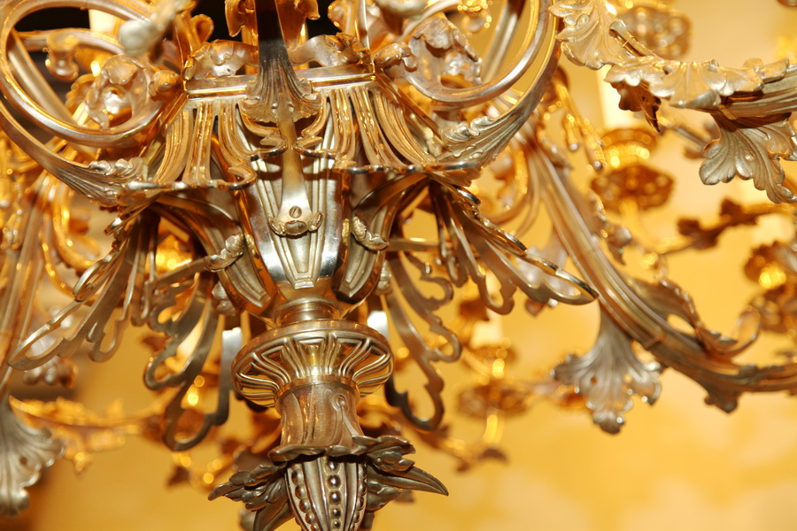 Important lustre circa 1850