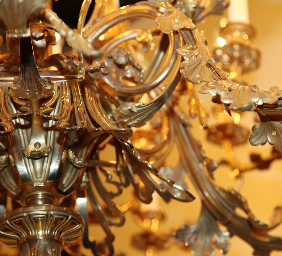 Important lustre circa 1850