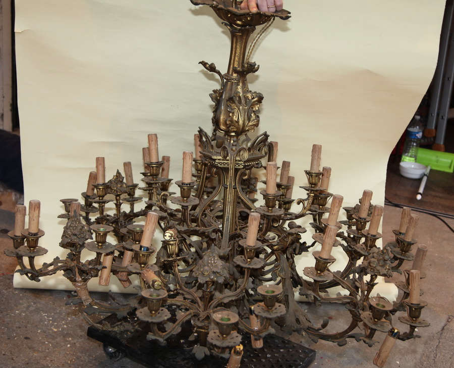 Important lustre circa 1850