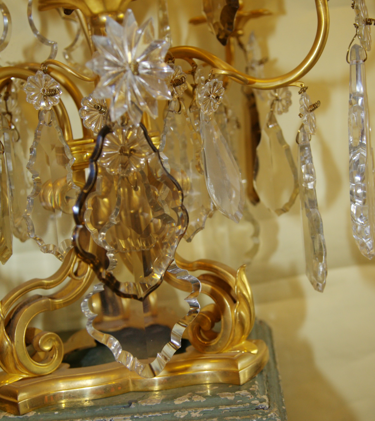 Pair of girandoles circa 1880