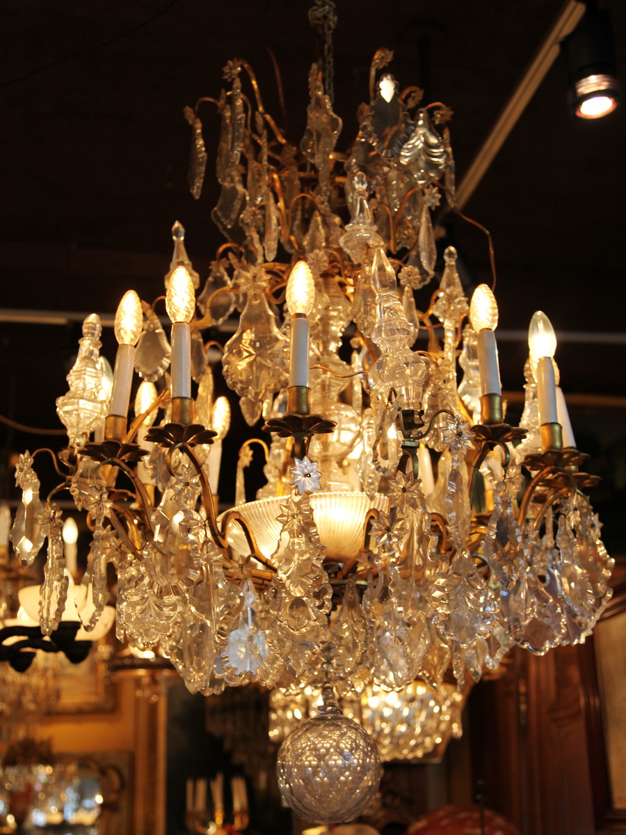 Lustre cage style LXV