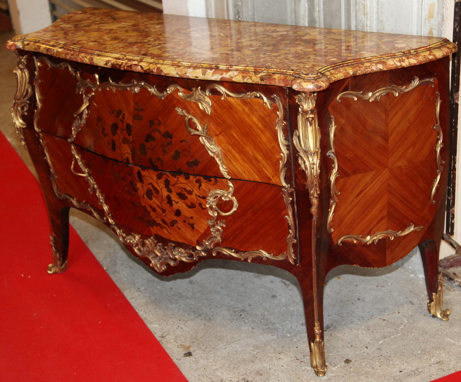 CHEST OF DRAWERS style Louis XV circa on 1880