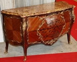 COMMODE style Louis XV circa 1880