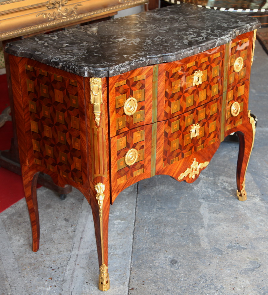 Chest of drawers 18th by DAUTRICHE