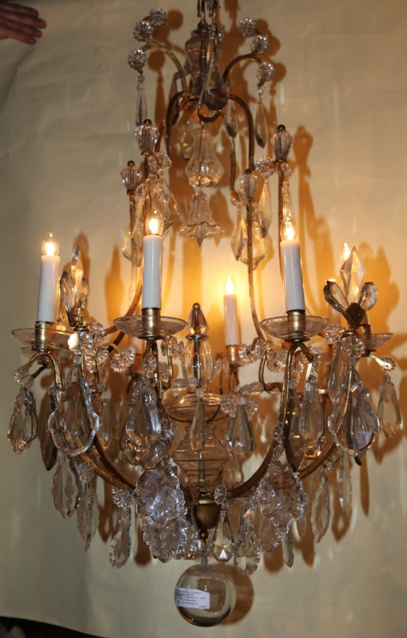 Lustre cage de style Louis XV