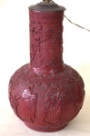 Vase laque de Canton